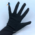 Precio barato 100% poliéster mangas musulmanas guantes islámicos